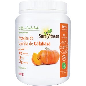 Proteína de Semilla de Calabaza 450 gramos Sura Vitasan