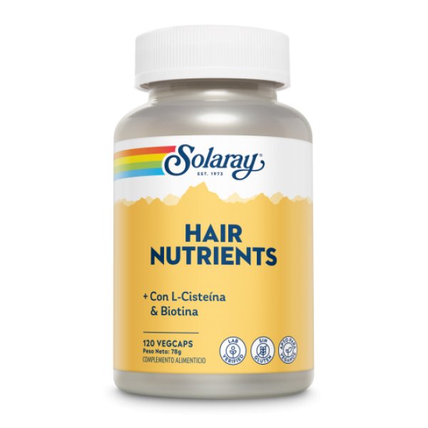 Hair Nutrients 120 cápsulas Solaray