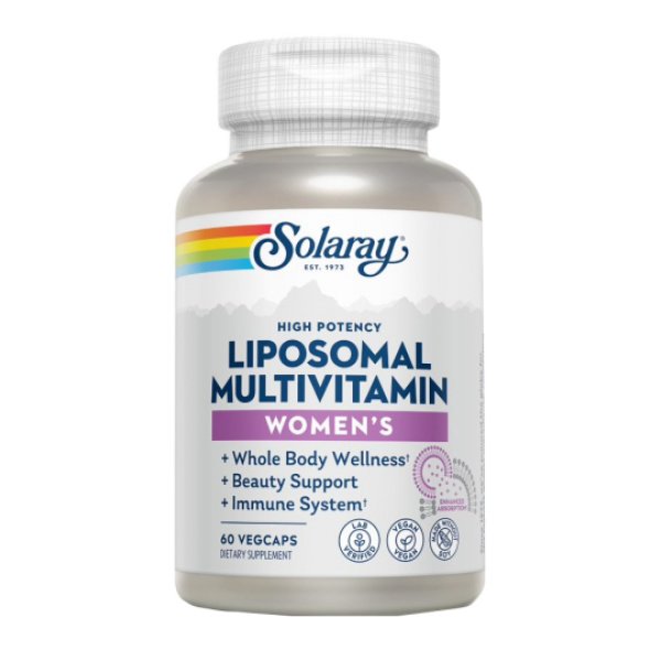 Multivitamínico Liposomal para Mujer 60 cápsulas Solaray