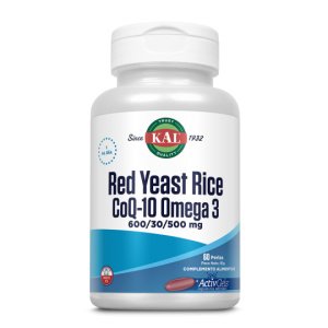 Red Yeast Rice CoQ10 y Omega 3 60 perlas KAL
