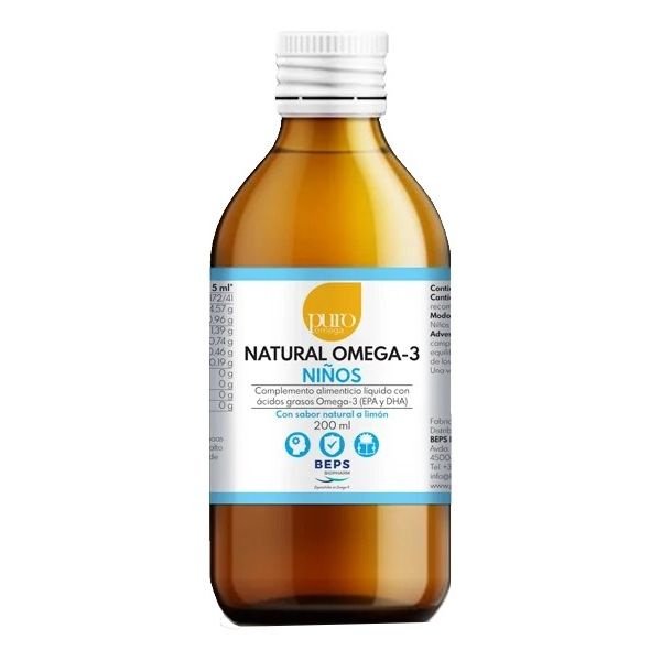 Natural Omega 3 Niños 200 ml Puro Omega