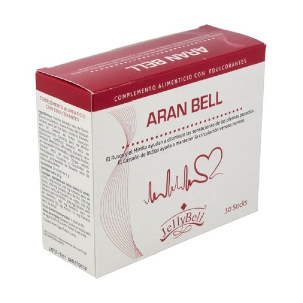 Aran Bell 30 sticks de 3 gramos Jellybell