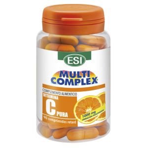 Multicomplex Vitamina C Pura 1000 mg – Liberación Sostenida 90 comprimidos ESI