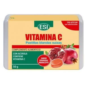 Pastillas Blandas Suizas Vitamina C 50 gramos ESI