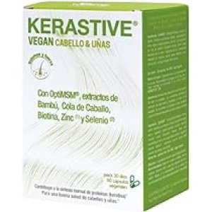 Kerastive Vegetal Cabello&Uñas 60 cápsulas Vaminter