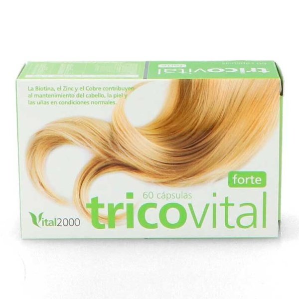 Tricovital Forte 60 cápsulas Vital 2000