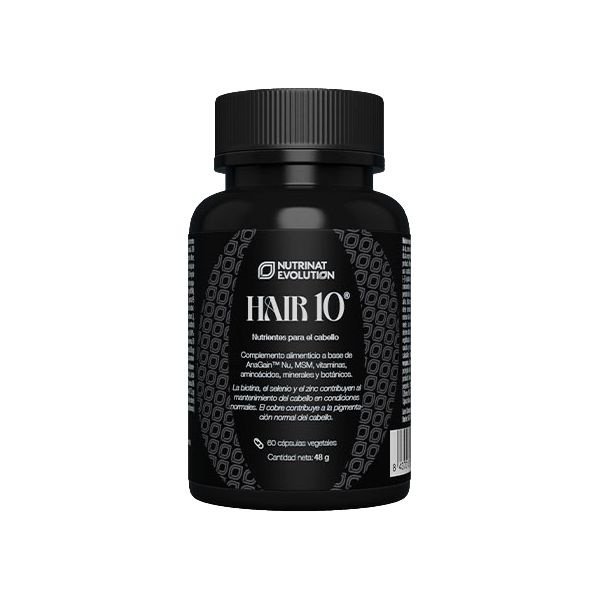 Hair 10 - 60 cápsulas Nutrinat Evolution