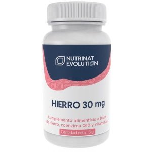 Hierro 30 mg 30 cápsulas  Nutrinat Evolution